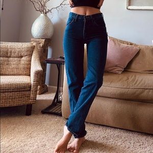 vintage straight leg jeans